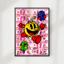 Load image into Gallery viewer, Fluorescent Pac-Man original