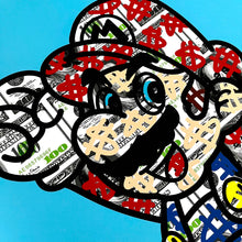 Load image into Gallery viewer, Money Mario Limited Edition Print - Blue