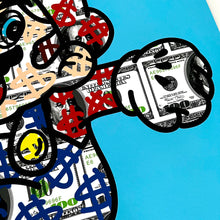 Load image into Gallery viewer, Money Mario Limited Edition Print - Blue