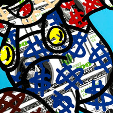 Load image into Gallery viewer, Money Mario Limited Edition Print - Blue