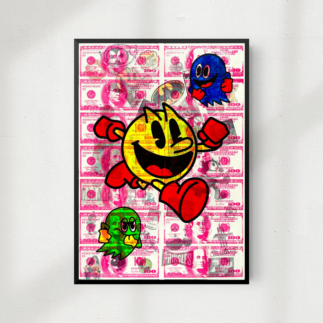 Fluorescent Pac-Man original