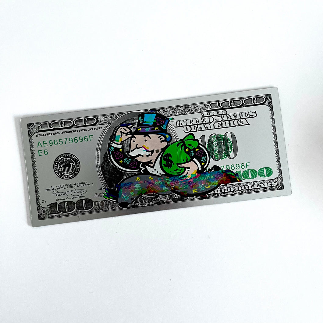Glitch Mr Moneybag$ $100 Dollar Bill